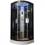 Insignia Quadrant Steam Shower Cabin – Massage Jets – 900 x 900