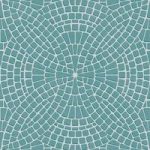 Fine Decor Wallpaper – Teal Mosaic Effect – Bathroom & Kitchen
