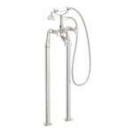 The Bath Co. Dulwich Bath Shower Mixer Tap & Standpipe – Traditional – Chrome