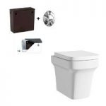 Ive Back To Wall Toilet – Concealed Cistern – Soft Close Seat – Contemporary – Mode