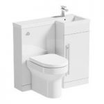 Combination Unit – White – Includes Oakley Back To Wall Toilet – Right Handed – Myspace