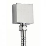 Square Shower Outlet – Wall Mounted – Angular – Chrome