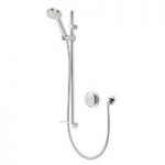 Aqualisa – Quartz Digital Shower System – Concealed – Pumped – LED Display – Chrome