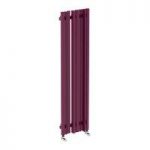 Sherwood Vertical Radiator – Purple Violet – 1300 x 300 – Terma
