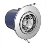 Adjustable Bathroom Downlight – IP44 – Fire Rated – Chrome – Contemporary
