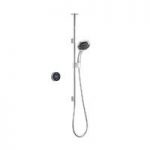 Mira – Platinum Digital Shower – Ceiling Fed – Pumped – With 360 Shower Head – Programmable