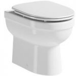 Eden Back to Wall Toilet – Soft Close Seat – Ceramic – White