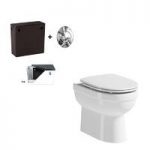 Eden Back to Wall Toilet – Soft Close Seat & Concealed Cistern – Ceramic