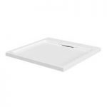 Designer Square Shower Tray – 800 x 800mm – Low Profile – Stone Resin – Mode
