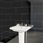 Black Gloss Tiles – 248mm x 498mm – Box of 8 – Pure
