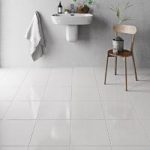 White Gloss Tile – Floor – 331mm x 331mm – Box of 9 – Linear Design