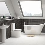 Hardy Rimless Bathroom Suite – With Freestanding Bath – Contemporary – Mode