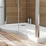 P Shaped Shower tray – 1500mm x 900mm – Low Profile – Left Handed
