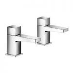 Mira – Honesty Bath Taps – Angled Design – Chrome – Flow Straightener