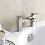 Stanford Bath Mixer Tap – Curved Contemporary – Chrome – Mode