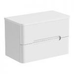 Mode Ellis Wall Hung Vanity Drawer Unit & 800mm Countertop – White – Soft Close