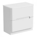 Mode Ellis Vanity Drawer Unit & 800mm Countertop – White – Freestanding