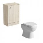 Arden Oak Back To Wall Toilet Unit & Energy Toilet – Soft Close Seat