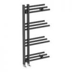 Nessen Heated Towel Rail – 950 x 500mm – Anthracite – Contemporary
