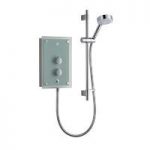 Mira – Azora Electric Shower – 9.8kw – Frosted Glass Finish – Temperature Control – Anti Scald