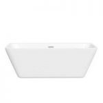 Back to Wall Bath – 1700mm x 750mm – Space Saving – Contemporary – Verso