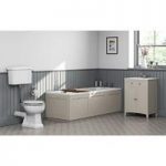 Camberley Ivory Low Level Furniture Suite & Straight Bath – Traditional