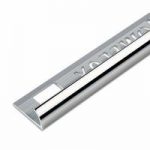 Tile Trim – 9mm – Aluminium – Silver Effect – Durable Design