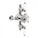 Barrington Shower Valve – Thermostatic – Exposed – Dual Outlet – Chrome – Traditional