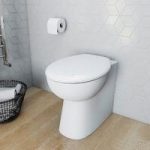 Back to Wall Toilet – Concealed Cistern – Curved – Standard Seat – Clarity