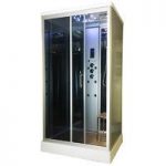Insignia Steam Shower Cabin – Rectangular – 1100 x 800 – Massage Jets