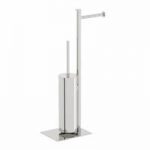 Toilet Organiser – Freestanding – Stainless Steel – Chrome Finish – Options