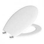 Clarity Toilet Seat – Universal – Top Fixing – Steel Hinges – Thermoplast