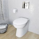 Back to Wall Toilet – Curved – Standard Seat – Clarity