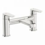 Bath Mixer Tap – Straight & Round Style – Chrome- Contemporary – Langdale