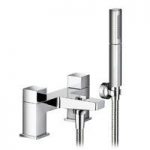 Mira – Honesty Bath Shower Mixer Tap – Angled Design – Chrome – Flow Straightener