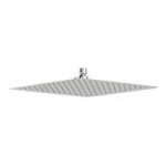 Mode Renzo Shower Head 300mm – Slim Square Design – Stainless Steel