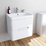 Mode Ellis Wall Hung Vanity Drawer Unit – 600mm Basin – White – Soft Close