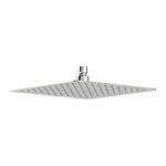 Mode Renzo Shower Head 250mm – Slim Square Design – Stainless Steel