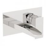 Erskine Waterfall Bath Mixer Tap – Wall Mounted – Contemporary – Chrome – Mode