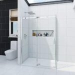 Infiniti Frameless Rectangular Shower Enclosure 1200 x 800mm – Sliding