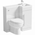 Combination Unit – White – Includes Energy Back to Wall Toilet – Right Handed – Myspace