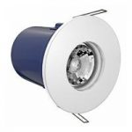 Adjustable Bathroom Downlight – IP65 – Fire Rated – White – Contemporary