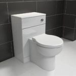 Toilet Furniture Unit – Back to Wall – Contemporary – 330mm – White