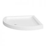 Quadrant Shower Tray – Modern Low Profile – 900 x 900mm – Stone Resin – Bow