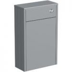 The Bath Co. Dulwich Slimline Toilet Unit – Grey – Back To Wall – Traditional