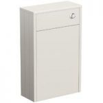 The Bath Co. Dulwich Slimline Toilet Unit – Ivory – Back To Wall – Traditional