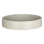 Marble Bathroom Soap Dish – White – Round – Contemporary