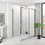 Multipanel Classic White Hydrolock Shower Wall Panel – 2400 x 598