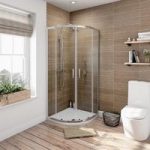Quadrant Shower Enclosure 800 x 800 – Sliding Door – 6mm Glass