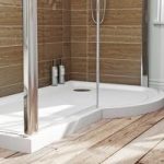 P Shaped Shower tray – 1500mm x 900mm – Low Profile – Right Handed